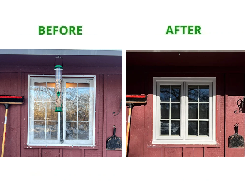 Before After
